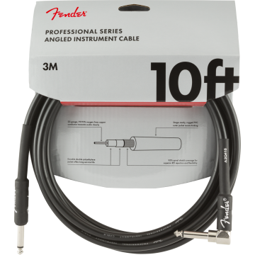 Fender Instrumentkabel Professional Series, Jack-Jack Haaks, 3m