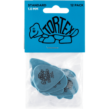 Dunlop Tortex Standard 1.00 Plectrum 12-Pack blauw