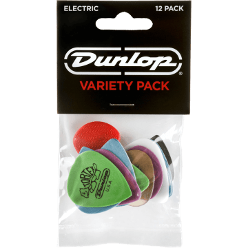Dunlop PVP113 Electric Variety Plectrum 12-Pack