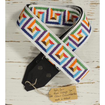 Holy Cow Straps 70's Colour Circus White