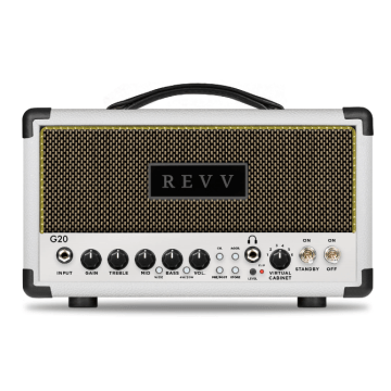 Revv G20 20/4-Watt Tube Headshell - White/Salt 'n Pepper