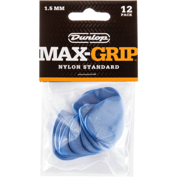 Dunlop 449P150 Max Grip Plectrum 1.50mm 12-Pack