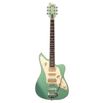 Duesenberg Alliance Bros. Landreth Joey's Guitar, Manitoba Green