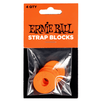 Ernie Ball Strap blocks red 5620