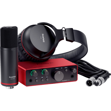 Focusrite Scarlett 4rd Gen Solo Studiobundel