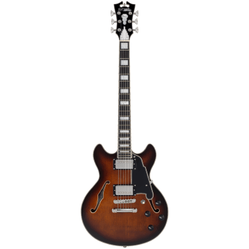 D'angelico Premier Mini DC Brown Burst