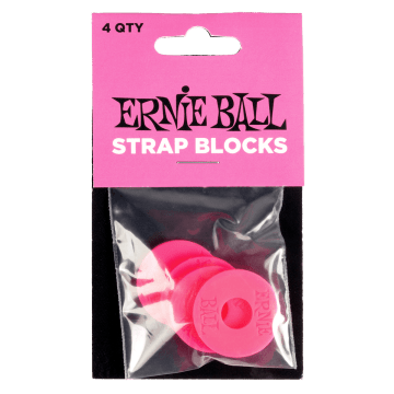 Ernie Ball Strap blocks pink 5623