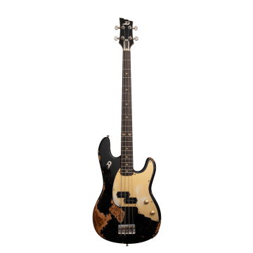 Duesenberg Alliance Chris Chaney Bass, LTD Distressed Black