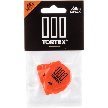 Dunlop 462P60 Tortex III Plectrum 0.60mm 12-Pack