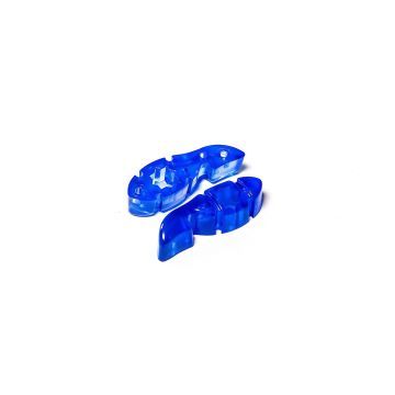 Tuner Fish Lug Locks Blue 8-pack