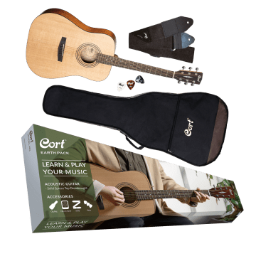 Cort Earth 60 - Natural Open Pore Starterpack