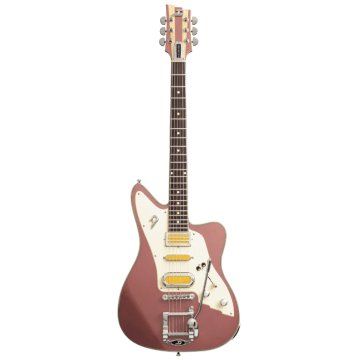 Duesenberg Alliance Bros. Landreth Joey's Guitar, Catalina Sunset Rose