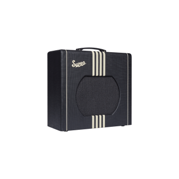 Supro Delta King 12 Black & Cream