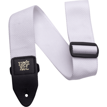 Ernie Ball Polypro Strap 4036 White