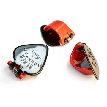 Black Mountain BMP-RHH Spring Action Thumb Pick HEAVY (red)