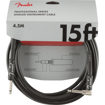 Fender Instrumentkabel Professional Series, Jack-Jack Haaks, 4.5m