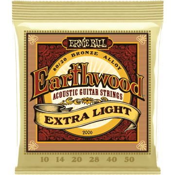 Ernie Ball Earthwood Acoustic 80/20 Extra Light 2006