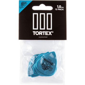 Dunlop 462P100 Tortex III Plectrum 1.00mm 12-Pack