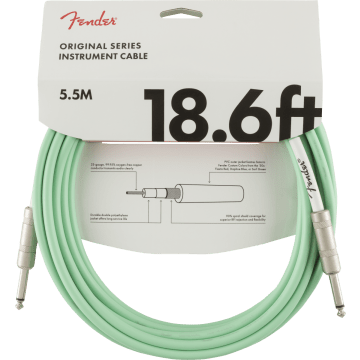 Fender Kabel Original Series Surf Green, Jack-Jack, 5.5m