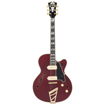 D'angelico Deluxe 59 Satin Trans Wine