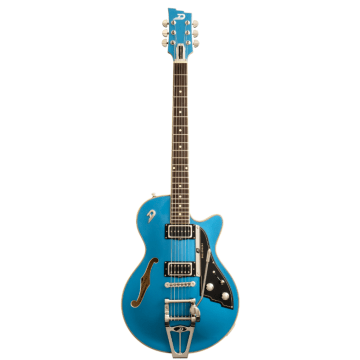 Duesenberg Starplayer TV Duo-Tone, Catalina Blue & White