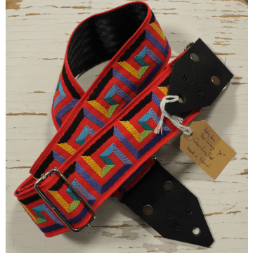 Holy Cow Straps 70's Colour Circus Red